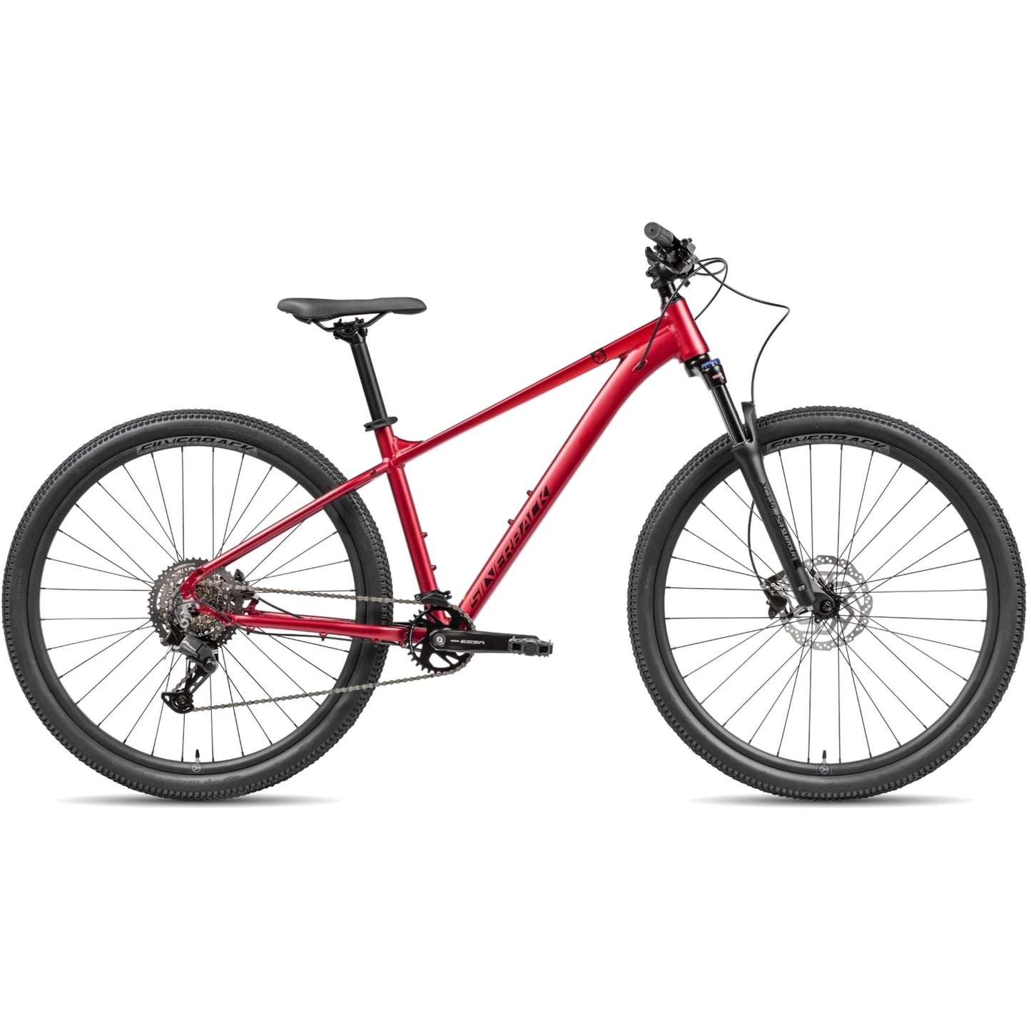 Silverback SE Series 8 Hardtail Mountain Bike Ruby Red