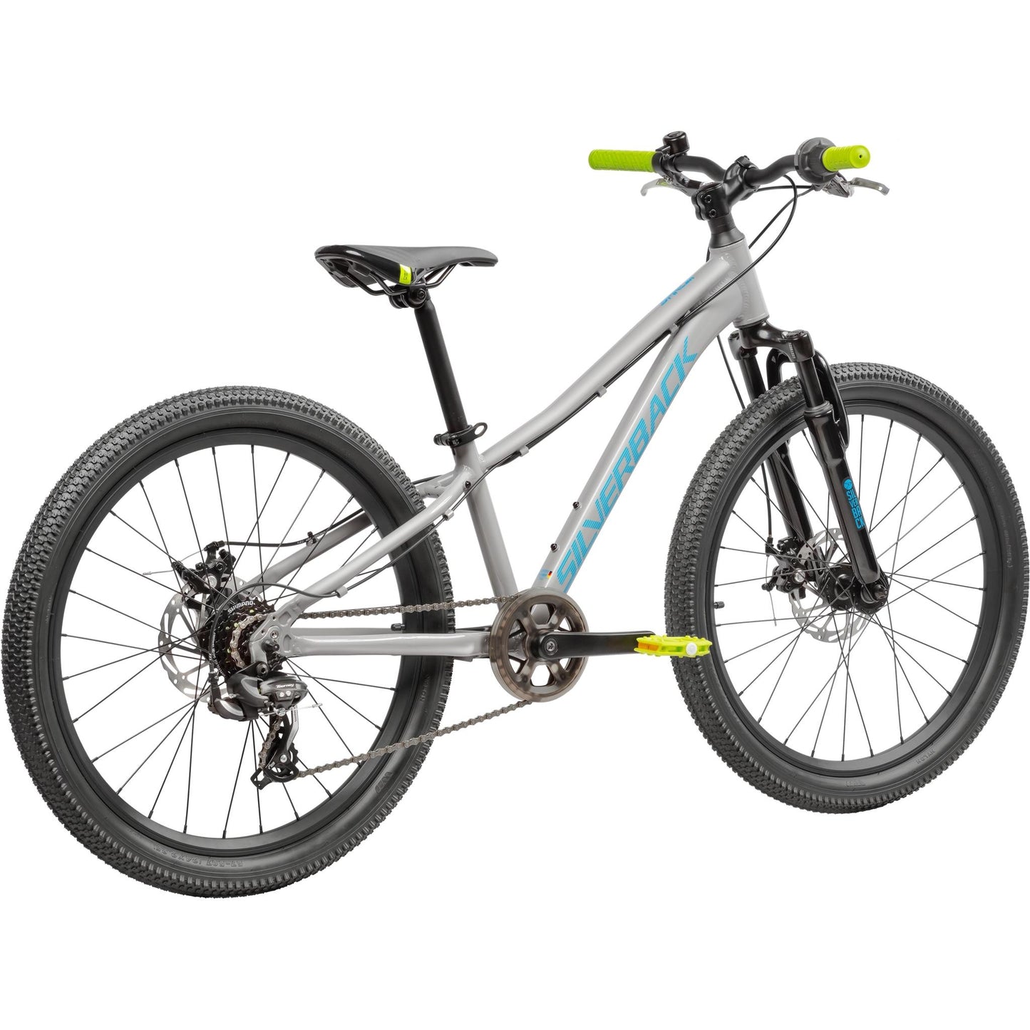 Silverback Spyke 24D - 24'' Kids Bike Battleship Grey