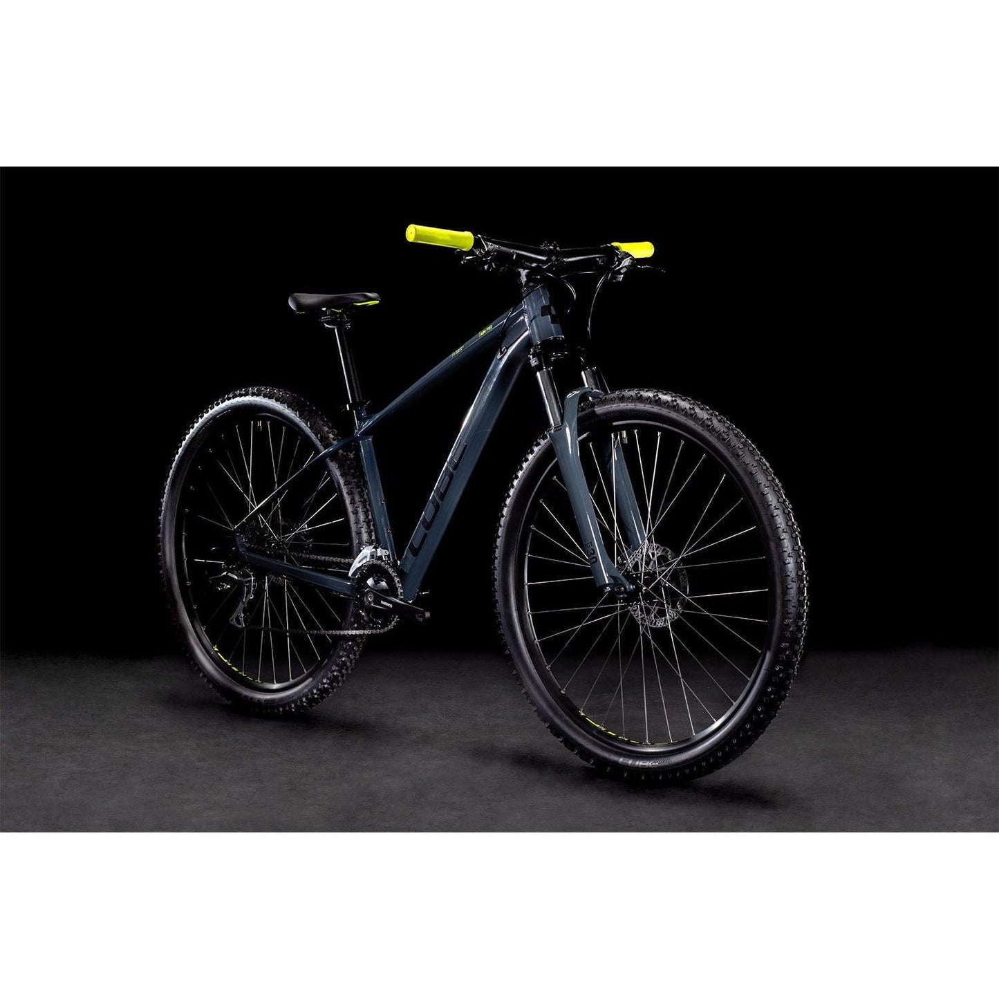 Cube Aim Pro Hardtail Mountain Bike Grey 'n' Flash Yellow  Euro Spec