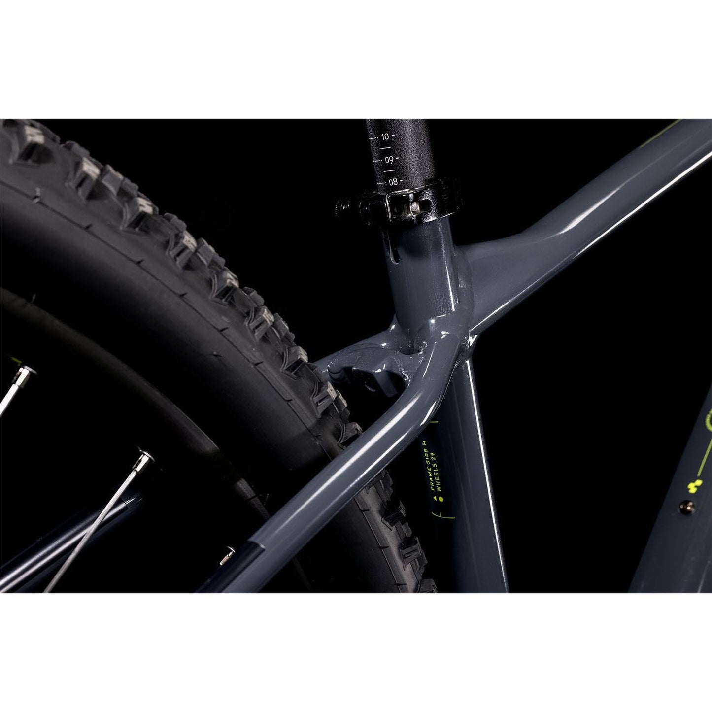 Cube Aim Pro Hardtail Mountain Bike Grey 'n' Flash Yellow  Euro Spec
