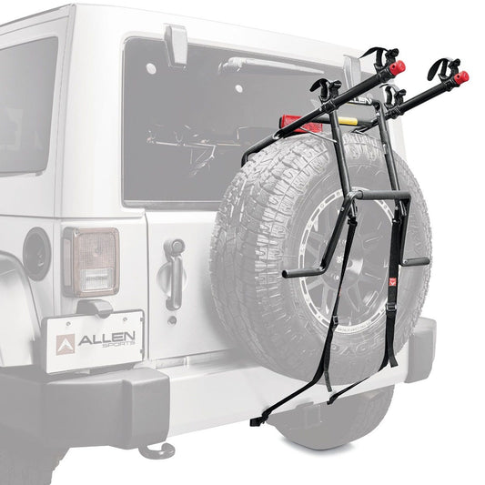 Allen 302DN Deluxe 2 Bike Spare Tyre Rack