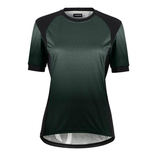 Assos Trail T3 Womens Short Sleeve Jersey Schwarzwald Green