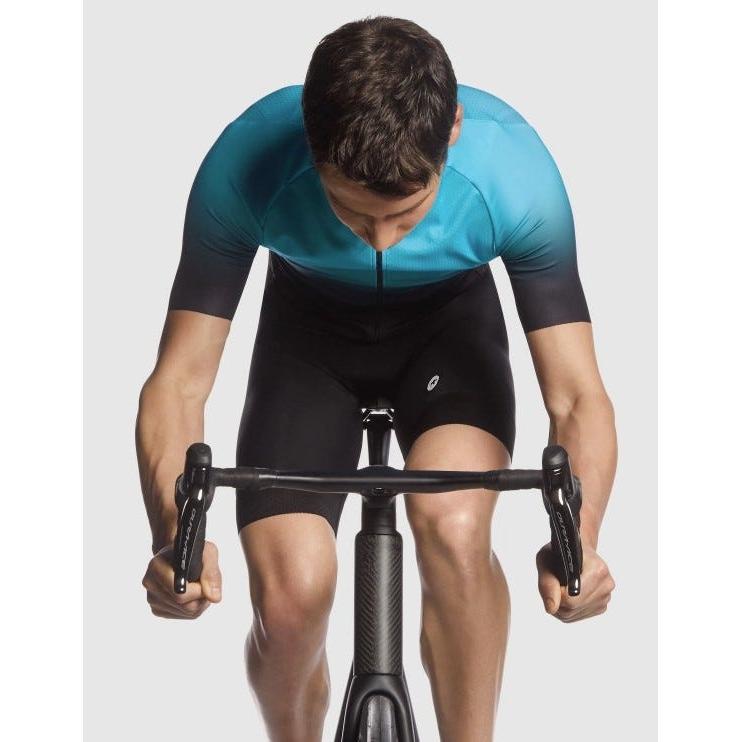 Assos Mille GT C2 Shifter Short Sleeve Jersey Hydro Blue