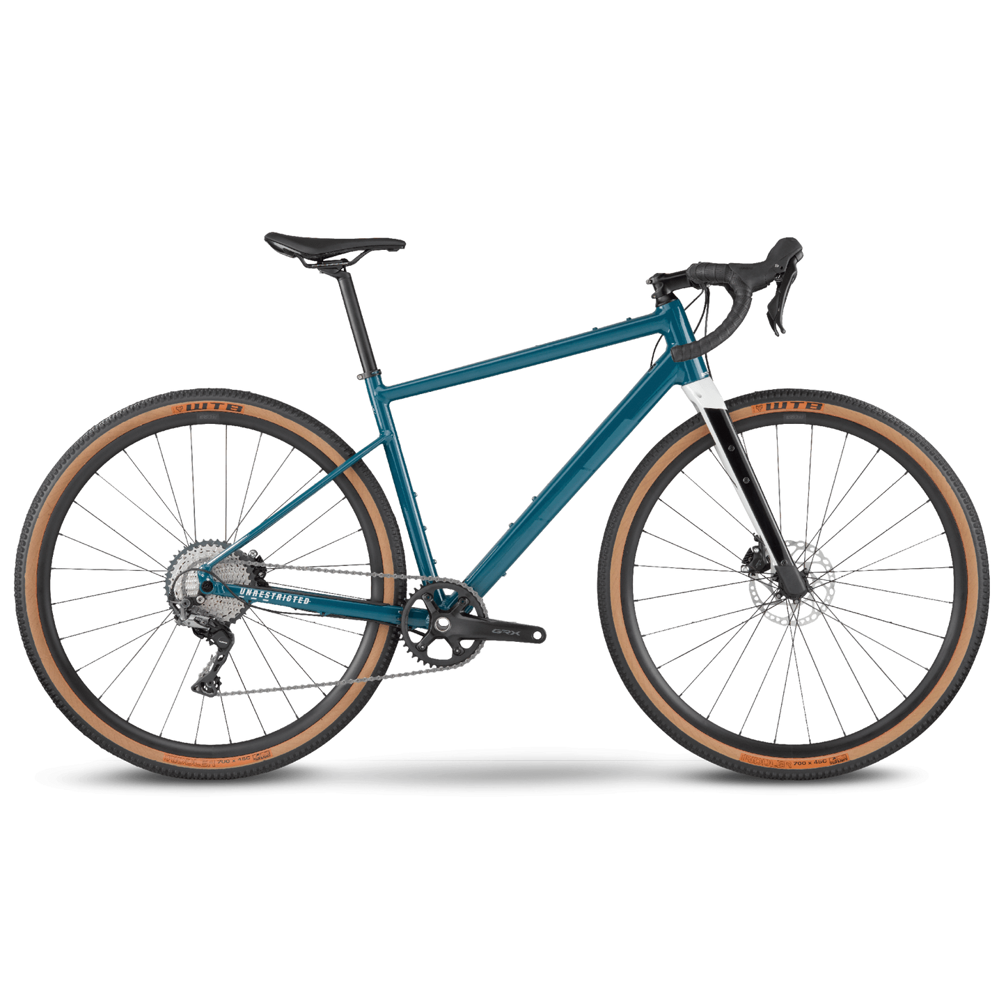 BMC Unrestricted AL TWO Gravel Bike Dark Petrol/ White