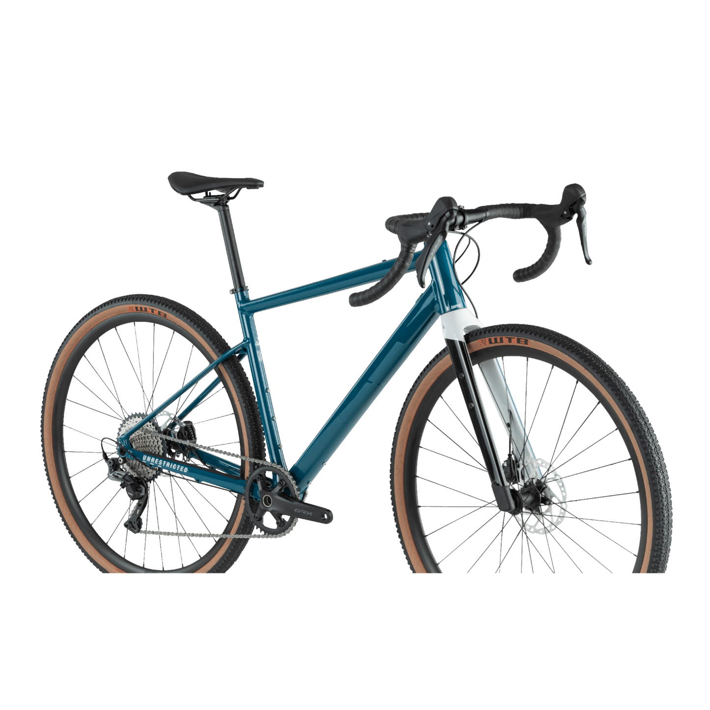BMC Unrestricted AL TWO Gravel Bike Dark Petrol/ White