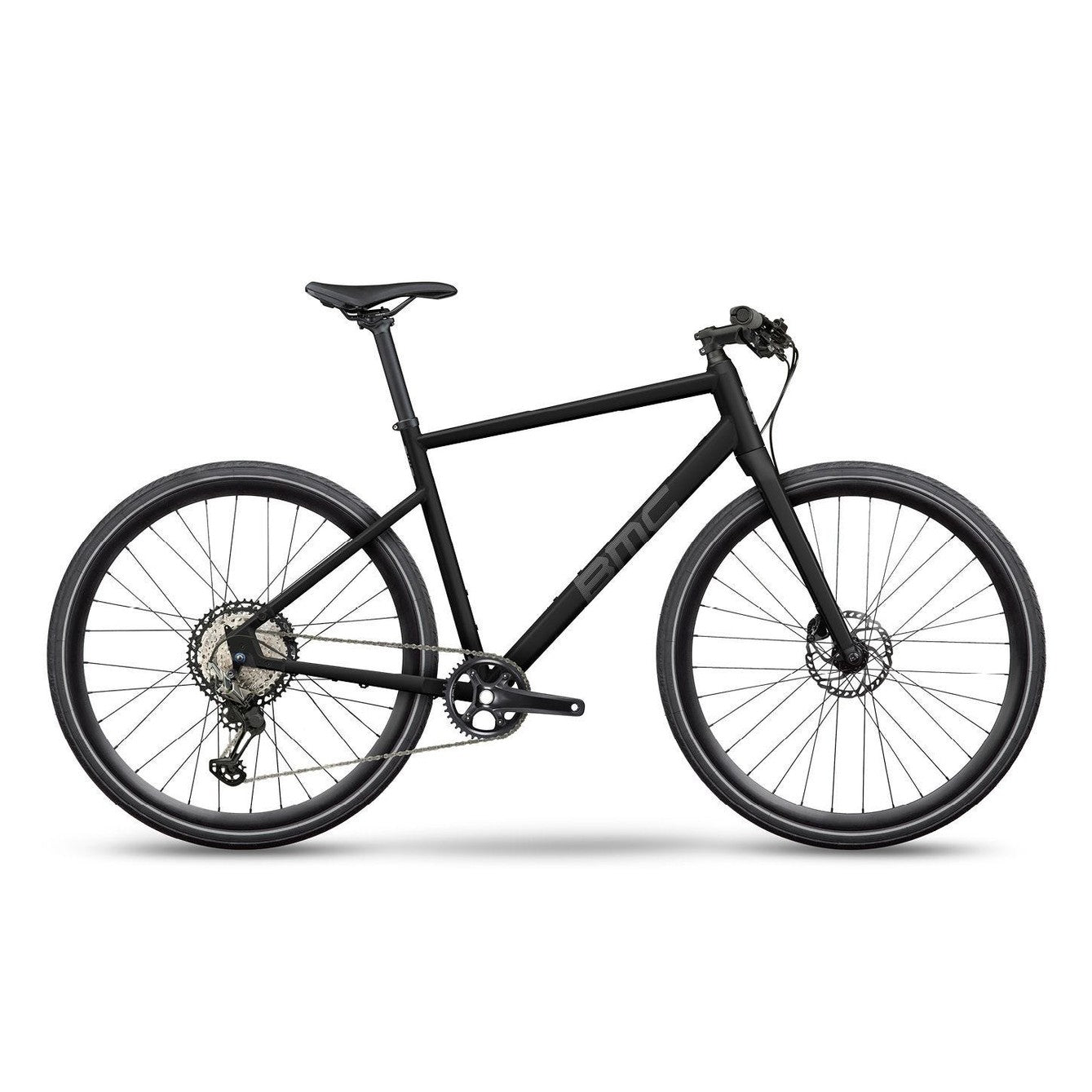 BMC Alpenchallenge AL Three Flatbar Road Bike Black