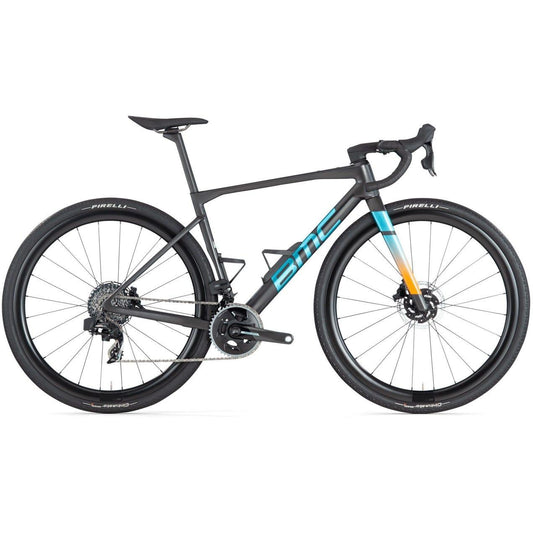 BMC Kaius 01 Two Gravel Bike Carbon/Blue/Orange