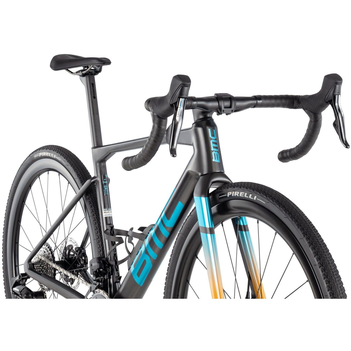 BMC Kaius 01 Two Gravel Bike Carbon/Blue/Orange