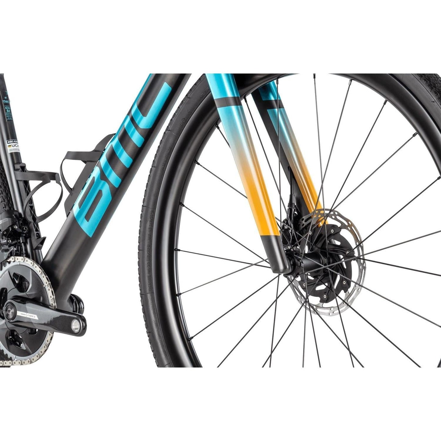 BMC Kaius 01 Two Gravel Bike Carbon/Blue/Orange