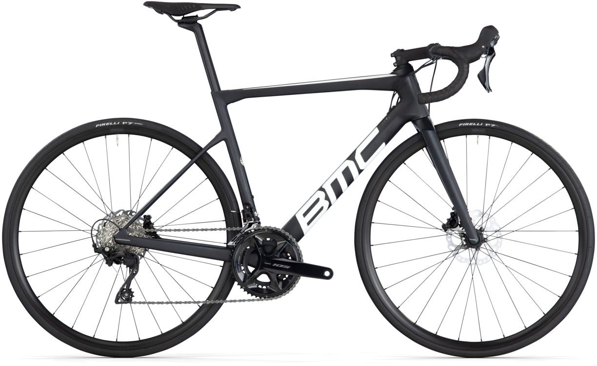 BMC Teammachine SLR Five Road Bike Black/White/Grey