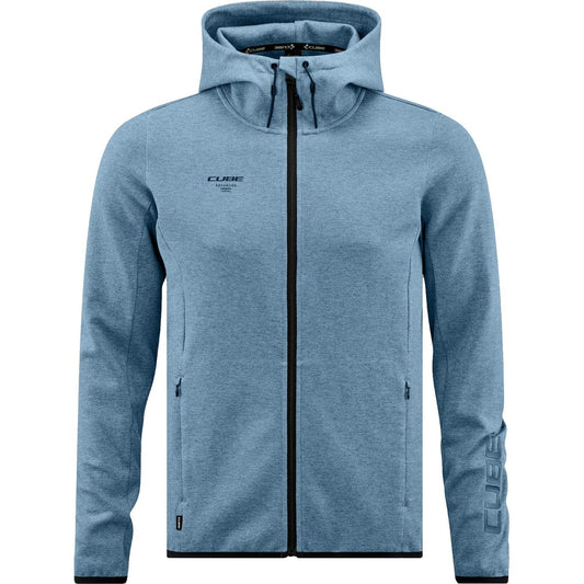 Cube Advanced Zip Hoodie Blue