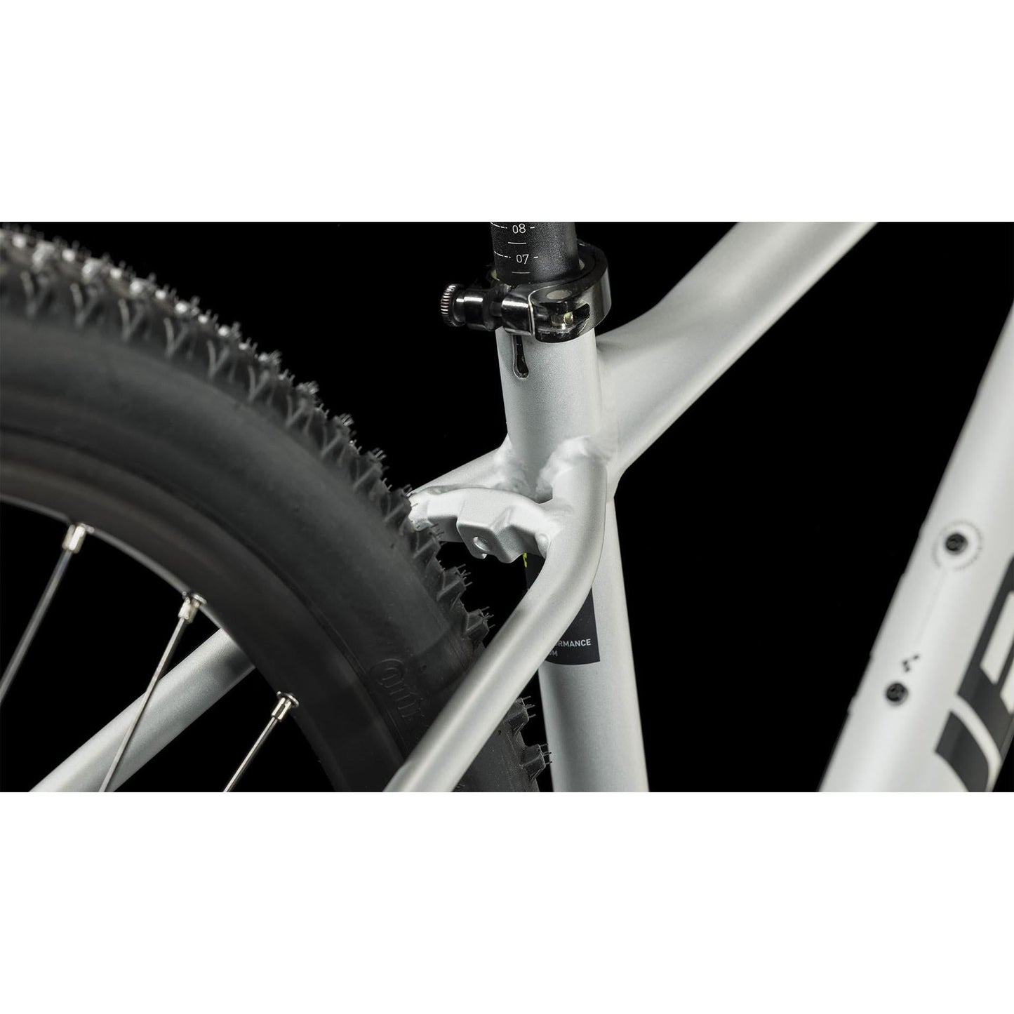 Cube Attention SLX Hardtail Mountain Bike Silver Grey'n'Lime
