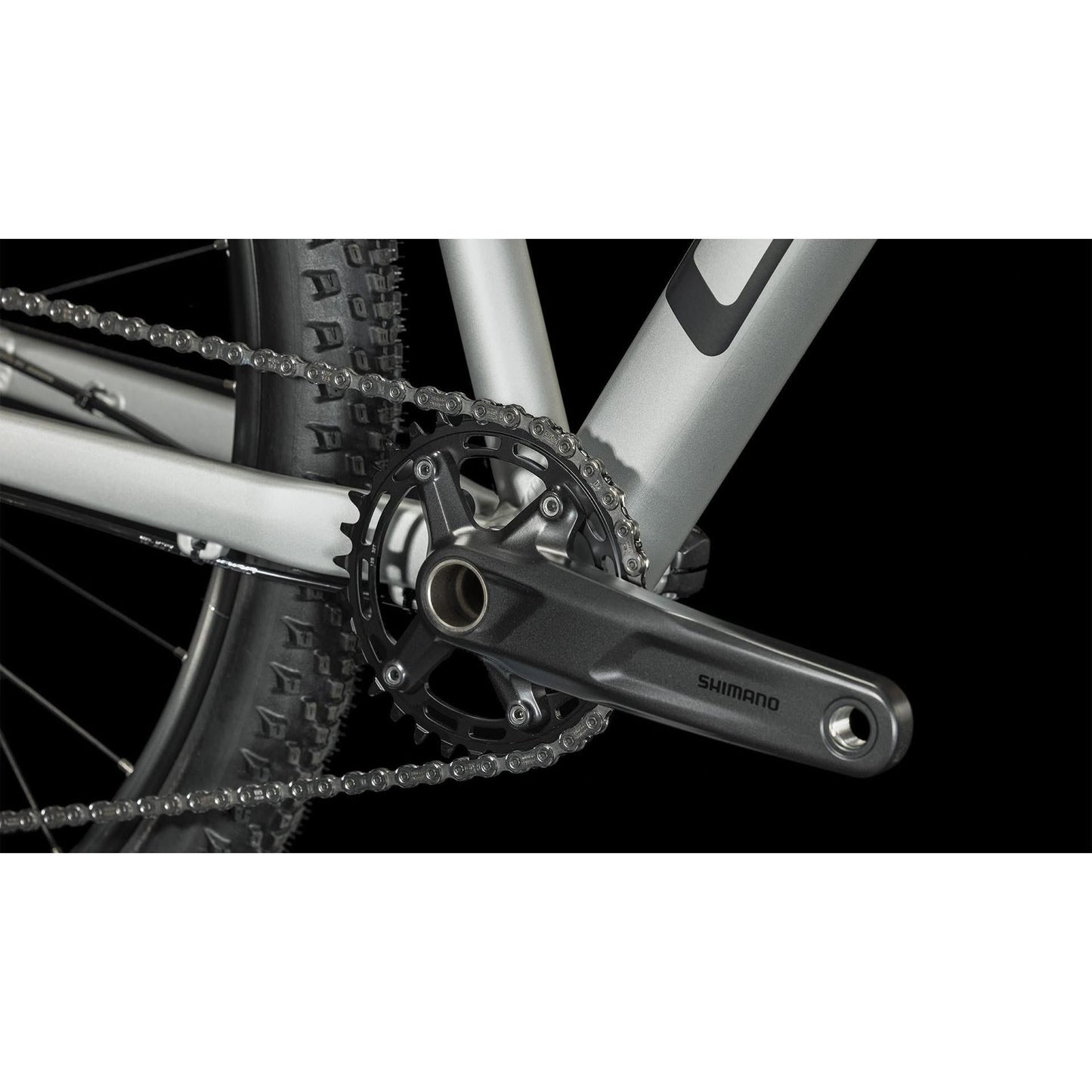 Cube Attention SLX Hardtail Mountain Bike Silver Grey'n'Lime