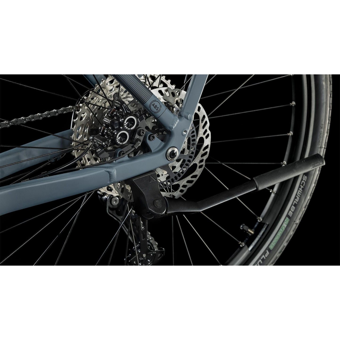 Cube Kathmandu Hybrid ABS 750 Electric Hybrid Bike Grey ´n´ Blue