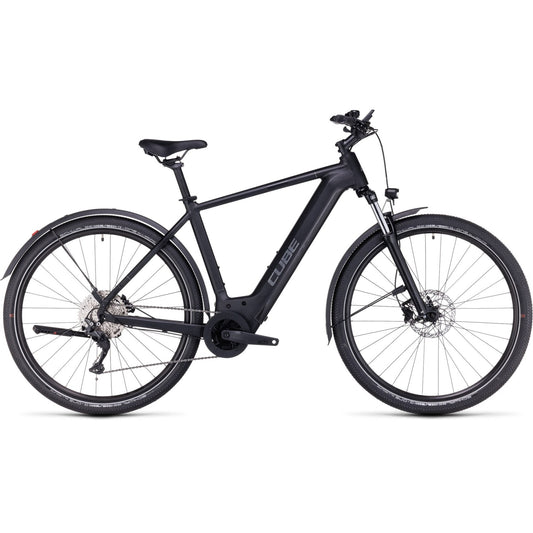 Cube Nuride Hybrid Pro 500 All Road  Electric Hybrid Bike Black Metal