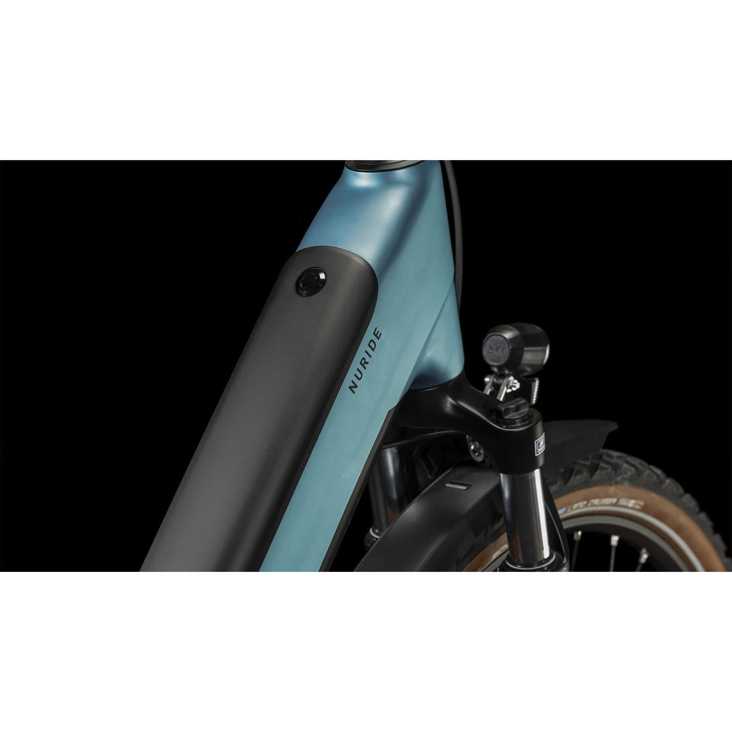 Cube Nuride Hybrid Performance 625 Allroad Easy Entry Electric Hybrid Bike Metal Blue n Red
