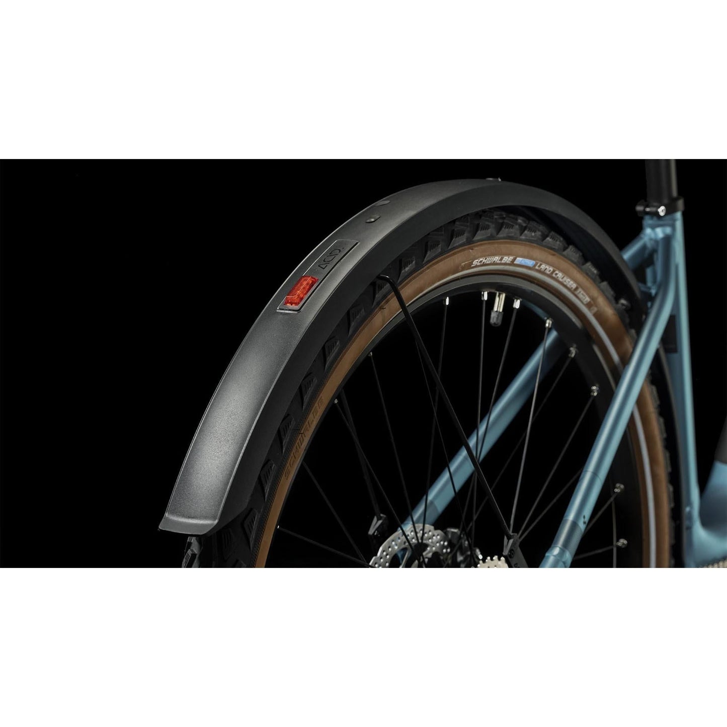 Cube Nuride Hybrid Performance 625 Allroad Easy Entry Electric Hybrid Bike Metal Blue n Red