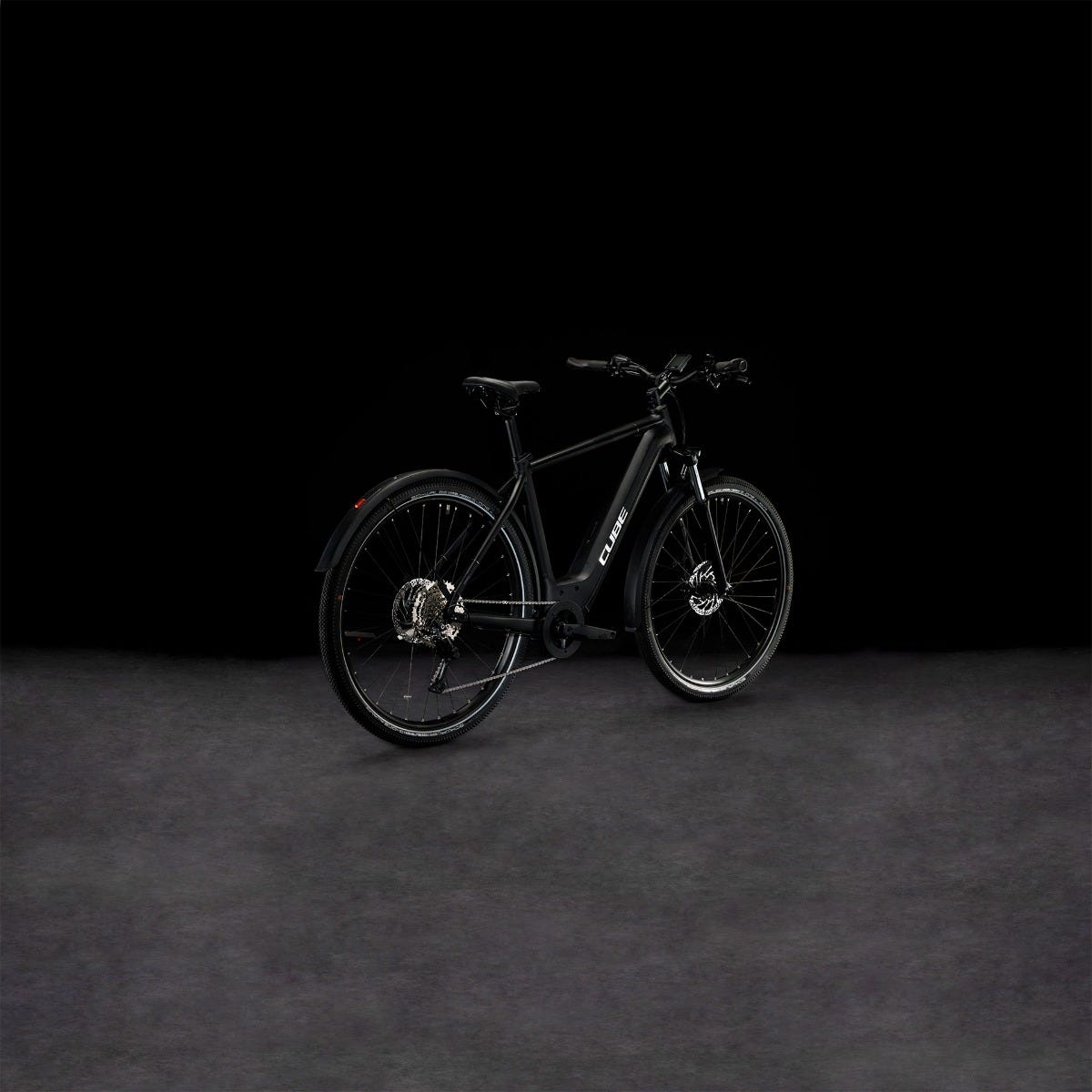 Cube Nuride Hybrid Pro 625 Allroad Electric Hybrid Bike Black n Metal