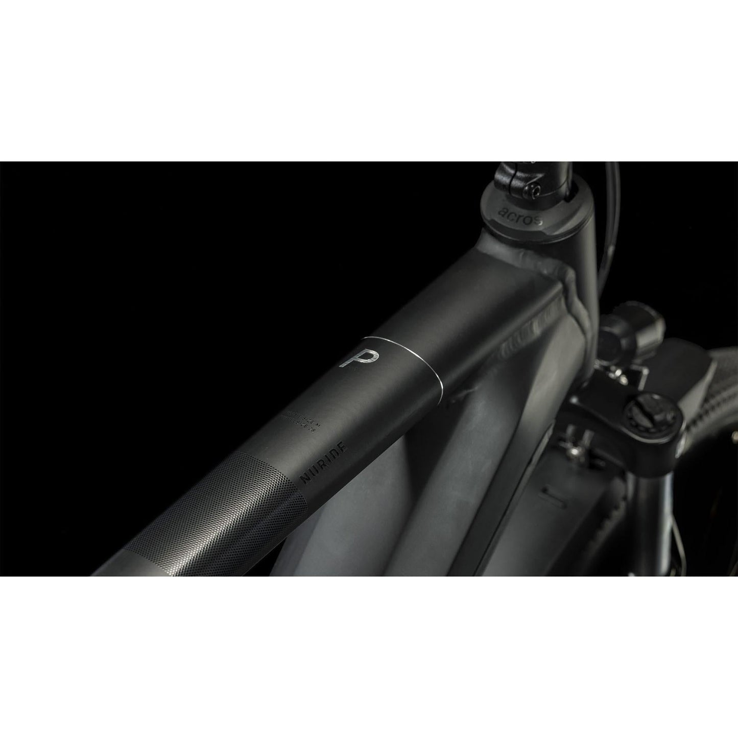 Cube Nuride Hybrid Pro 625 Allroad Electric Hybrid Bike Black n Metal