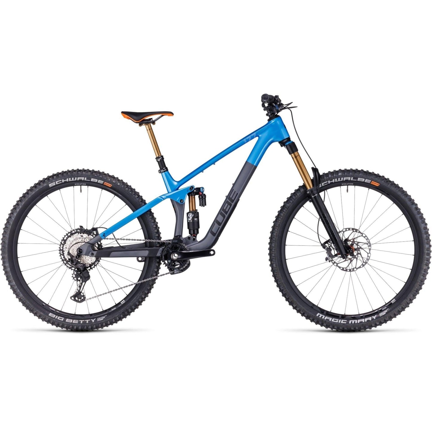 Cube Stereo ONE77 C:68X SLX 29 Dual Suspension Mountain Bike Actionteam