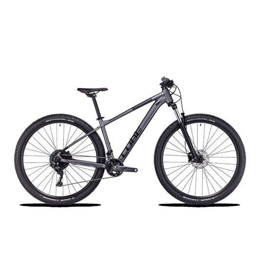Cube Aim EX Hardtail Mountain Bike Grey'n'Red
