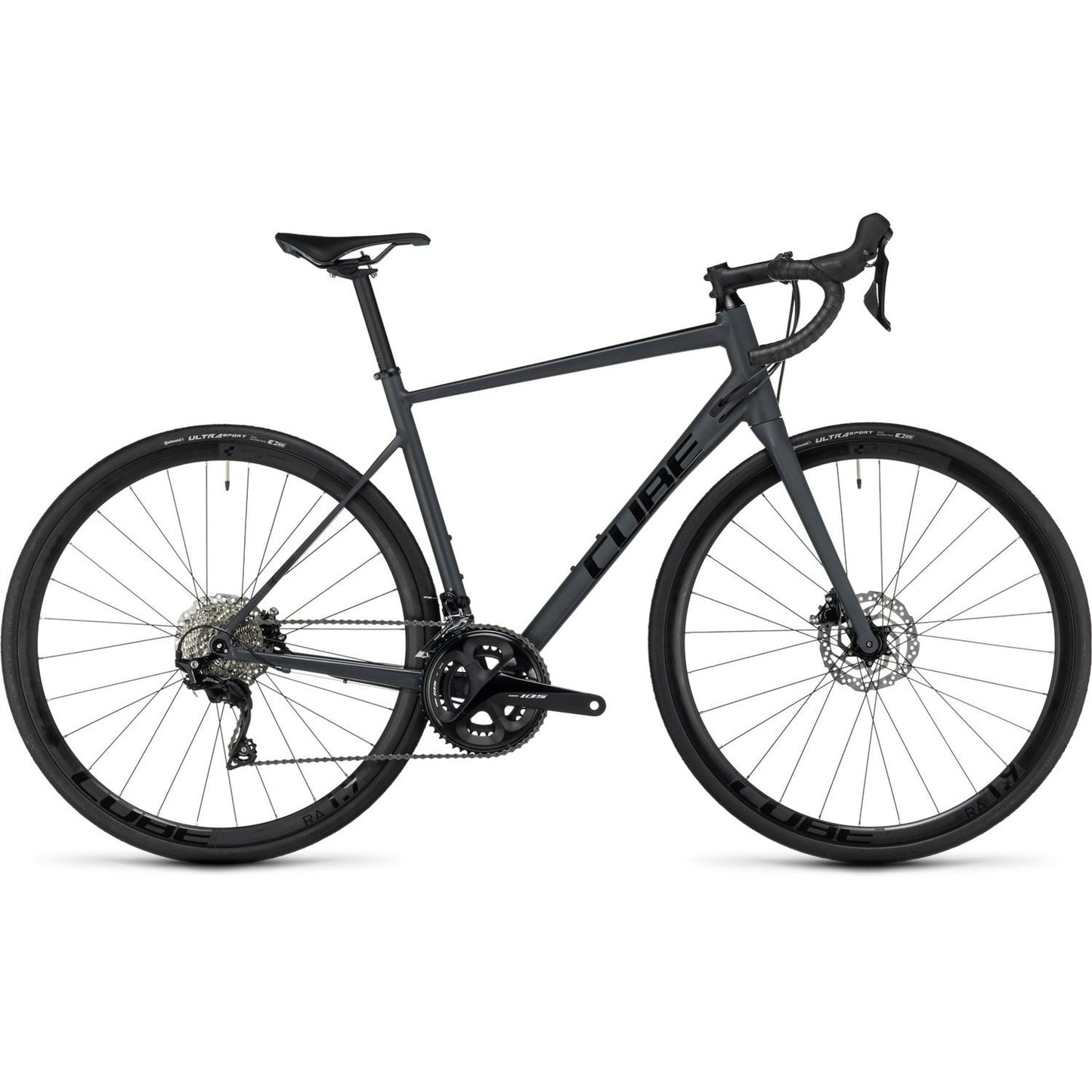 Cube Attain SLX Road Bike Grey´n´Black
