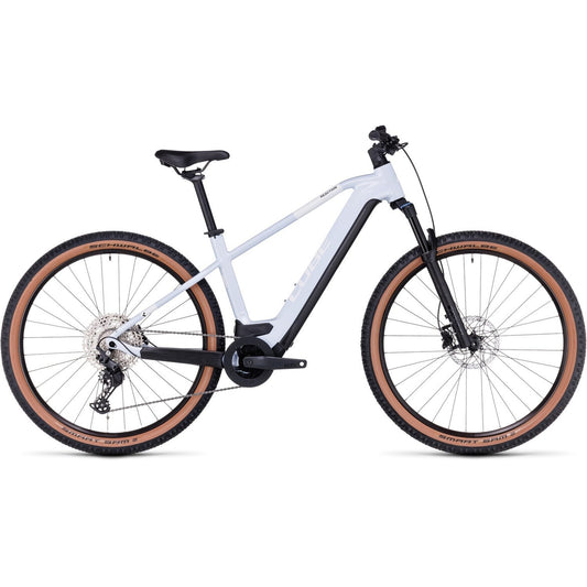 Cube Reaction Hybrid Pro 625 Electric Hardtail Mountan Bike 625Wh Battery Flashwhite'n'Black