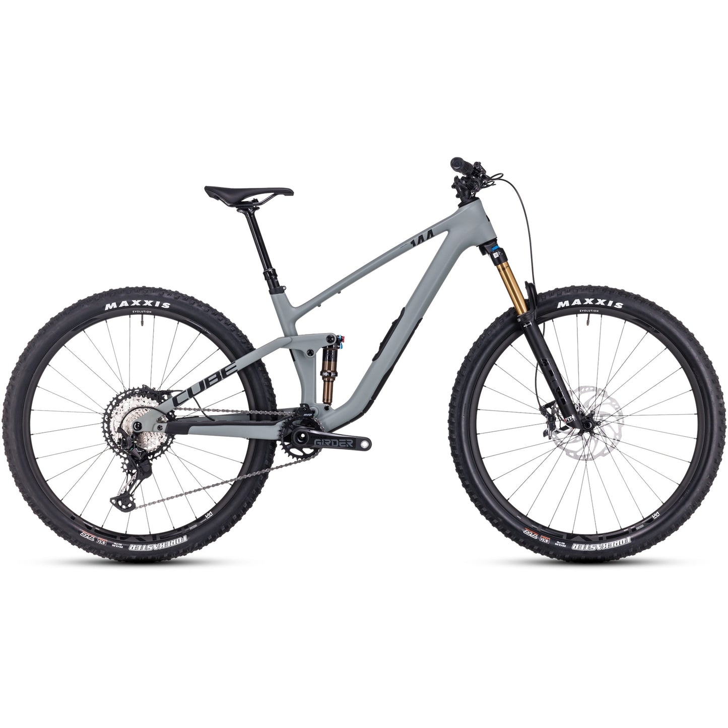 Cube Stereo ONE44 C:62 Race Enduro Bike Swampgrey/Black