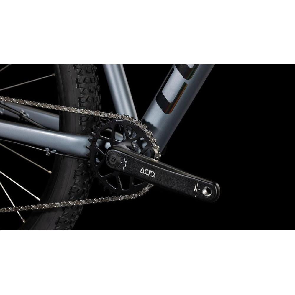Cube Aim Race Hardtail Mountain Bike Slategrey'n'Rainbowblack