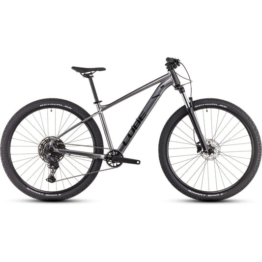 Cube Aim SLX Hardtail Mountain Bike Slateblack'n'Black