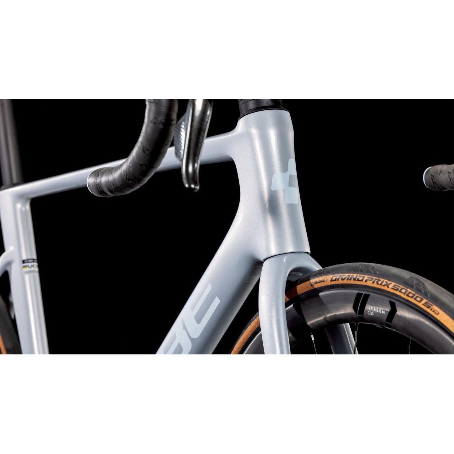 Cube Litening AIR C:68X Pro Aero Road Bike Fog Grey'n'White