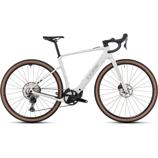 Cube Nuroad Hybrid C:62 Race 400X Electric Gravel Bike Desertstone'n'Green