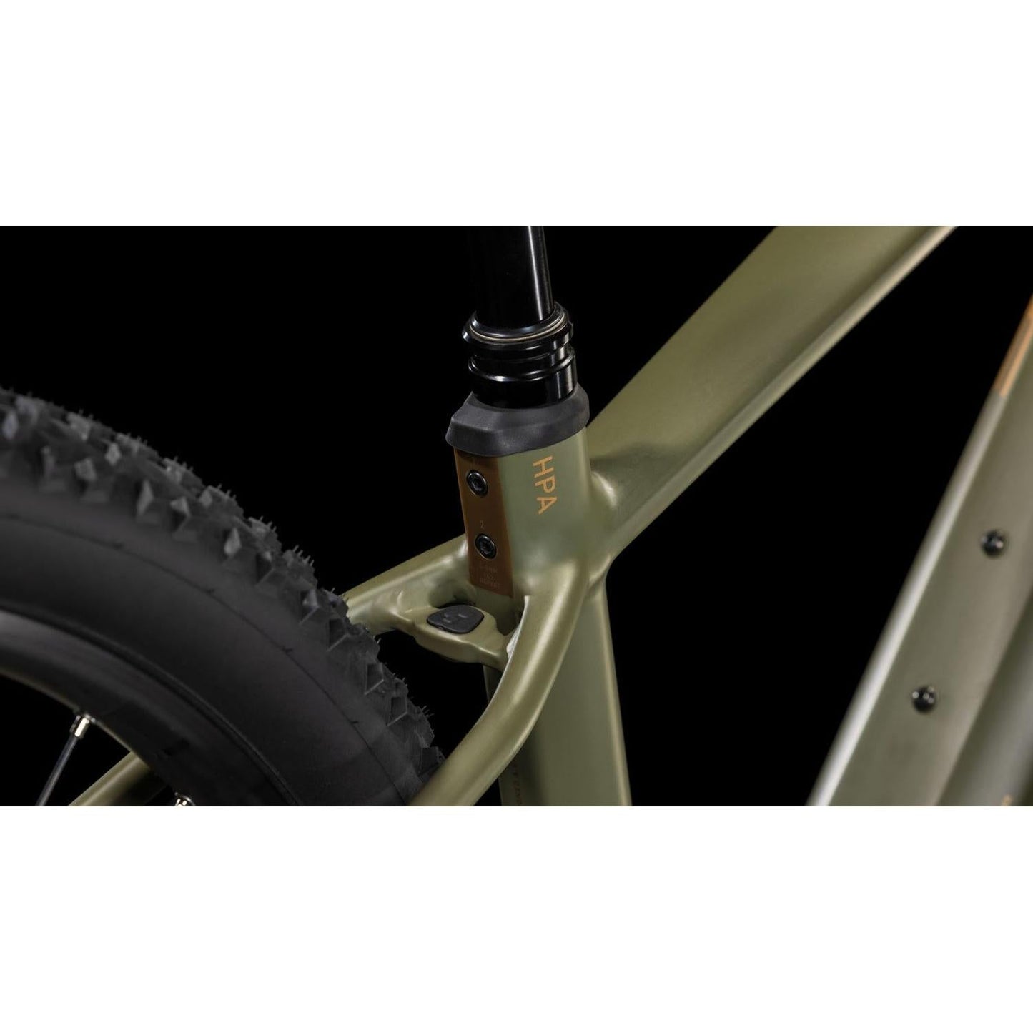 Cube Reaction Hybrid Pro 600 Electric Hardtail Mountain Bike Dustyolive'n'Gold