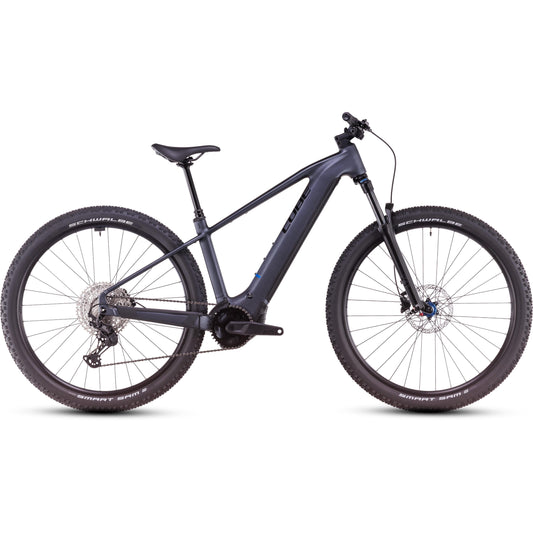 Cube Reaction Hybrid Pro 800 Electric Hardtail Mountain Bike Metallicgrey'n'Black