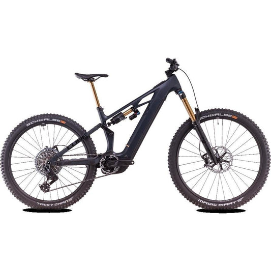 Cube Stereo Hybrid ONE77 HPC AT 800 Electric Enduro Bike Carbon'n'Gold