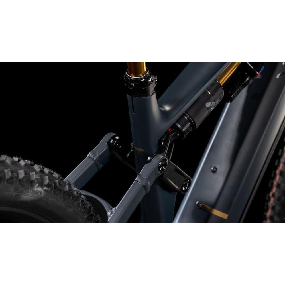 Cube Stereo Hybrid ONE77 HPC AT 800 Electric Enduro Bike Carbon'n'Gold