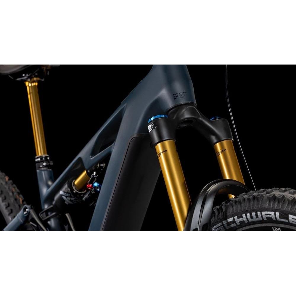 Cube Stereo Hybrid ONE77 HPC AT 800 Electric Enduro Bike Carbon'n'Gold