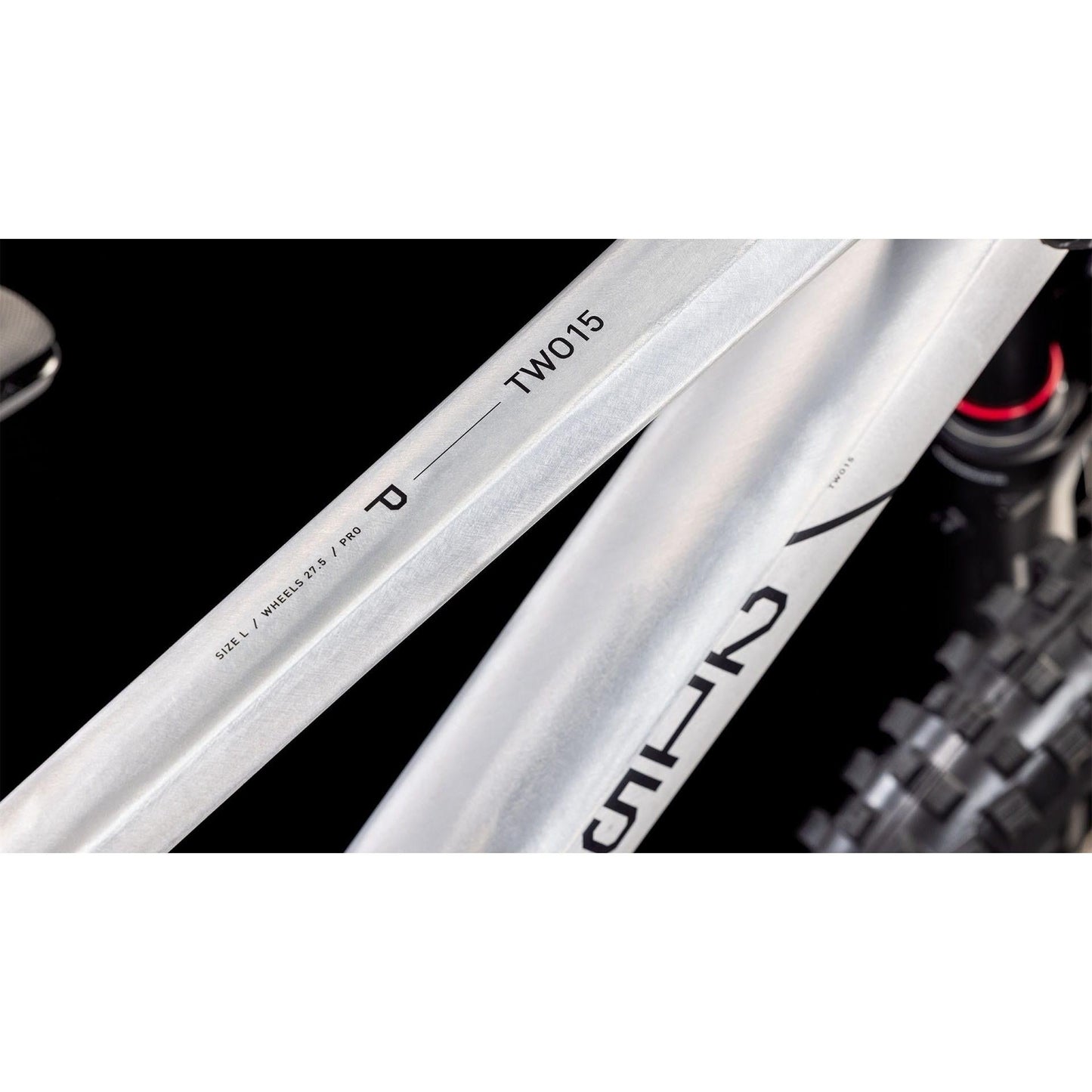 Cube TWO15 Pro 27.5'' Downhill Bike Rawmetal'n'Black