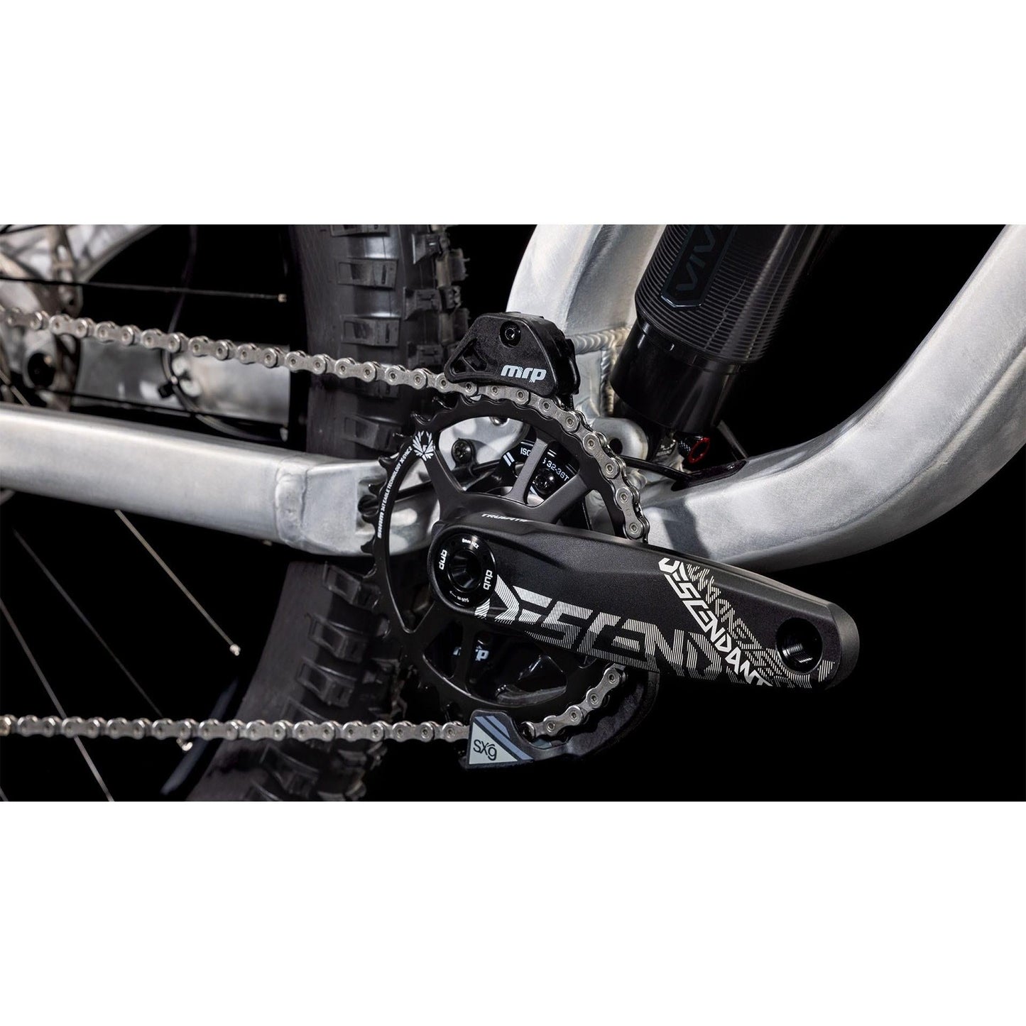 Cube TWO15 Pro 27.5'' Downhill Bike Rawmetal'n'Black
