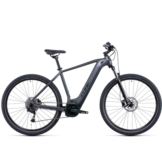 Cube Nuride Hybrid Performance 400 Electric Hybrid Bike Graphite/Black (2022)