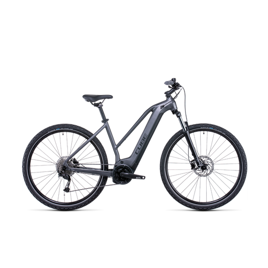 Cube Nuride Hybrid Performance Trapeze 400 Electric Hybrid Bike Graphite/Black (2022)