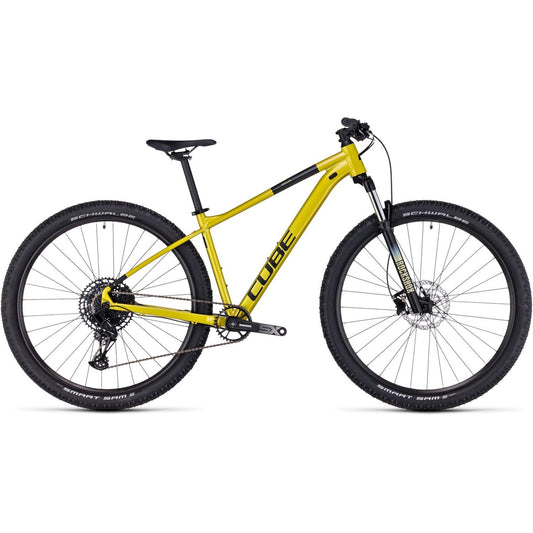 Cube Analog Hardtail Mountain Bike Flashlime'n'Black