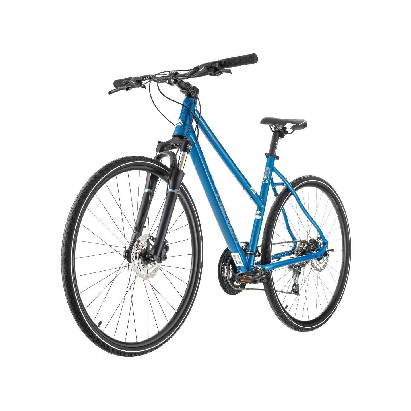 Merida Crossway 20 Hybrid Bike Blue Steel/Blue/White