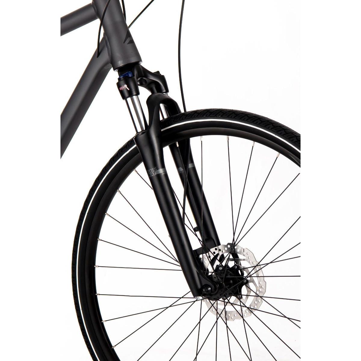 Merida Crossway 20 Hybrid Bike Silk Anthracite/Grey/Black