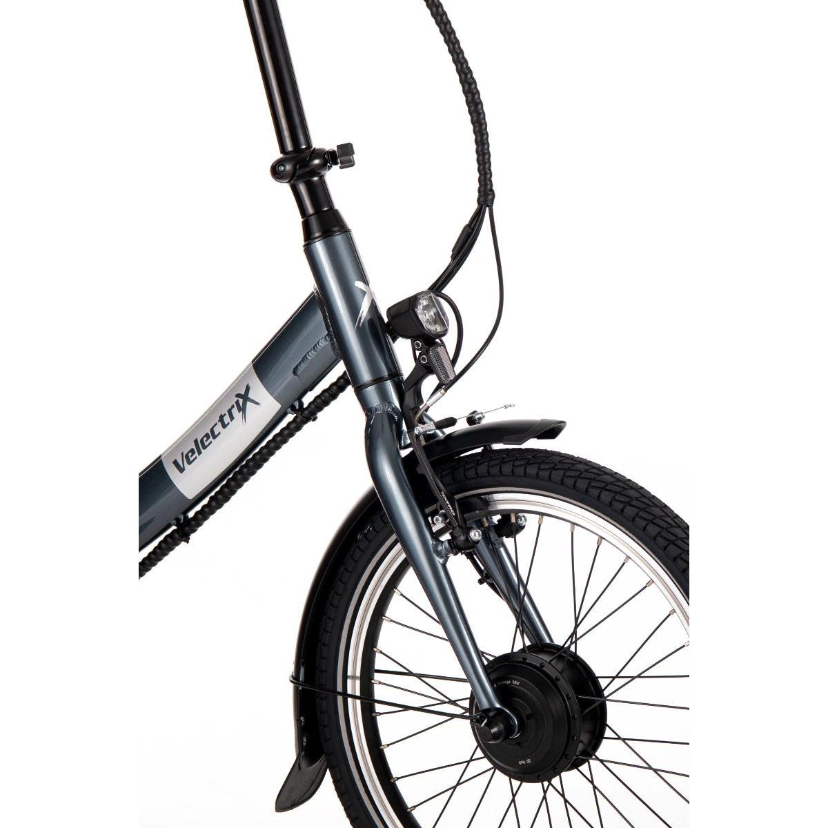 VelectriX Foldaway Electric Folding Bike Grey