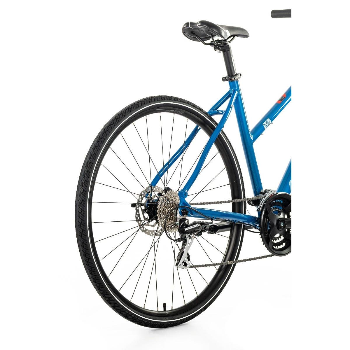 Merida Crossway 20 Hybrid Bike Blue Steel/Blue/White