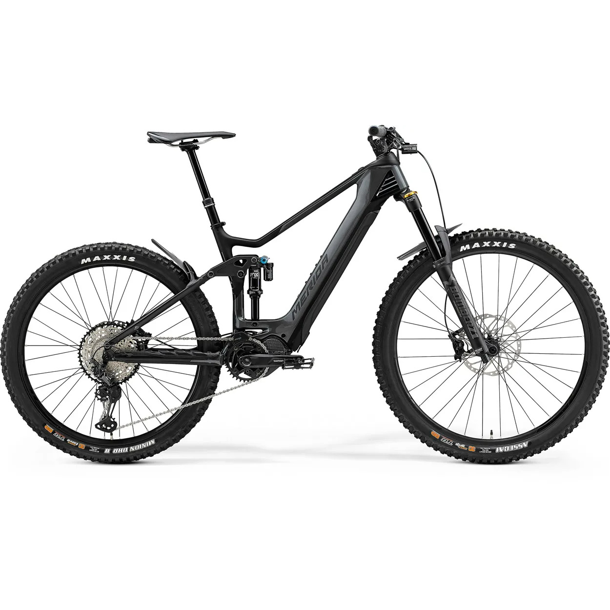 DEMO Merida eOne Sixty 8000 Electric Mountain Bike Glossy Grey/Matt Black  LG