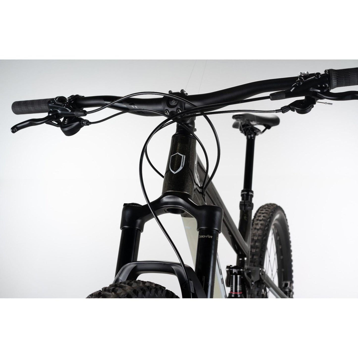 Norco Fluid FS 1 29 Mountain Bike Black/Silver