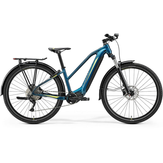 Merida eBig.Tour 400 EQ Electric Hybrid Bike Teal Blue