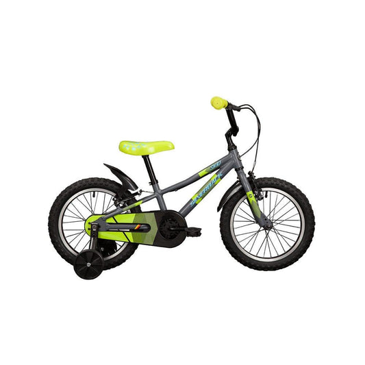 Silverback Skid 16'' Dark Grey/Ice Blue/Lime